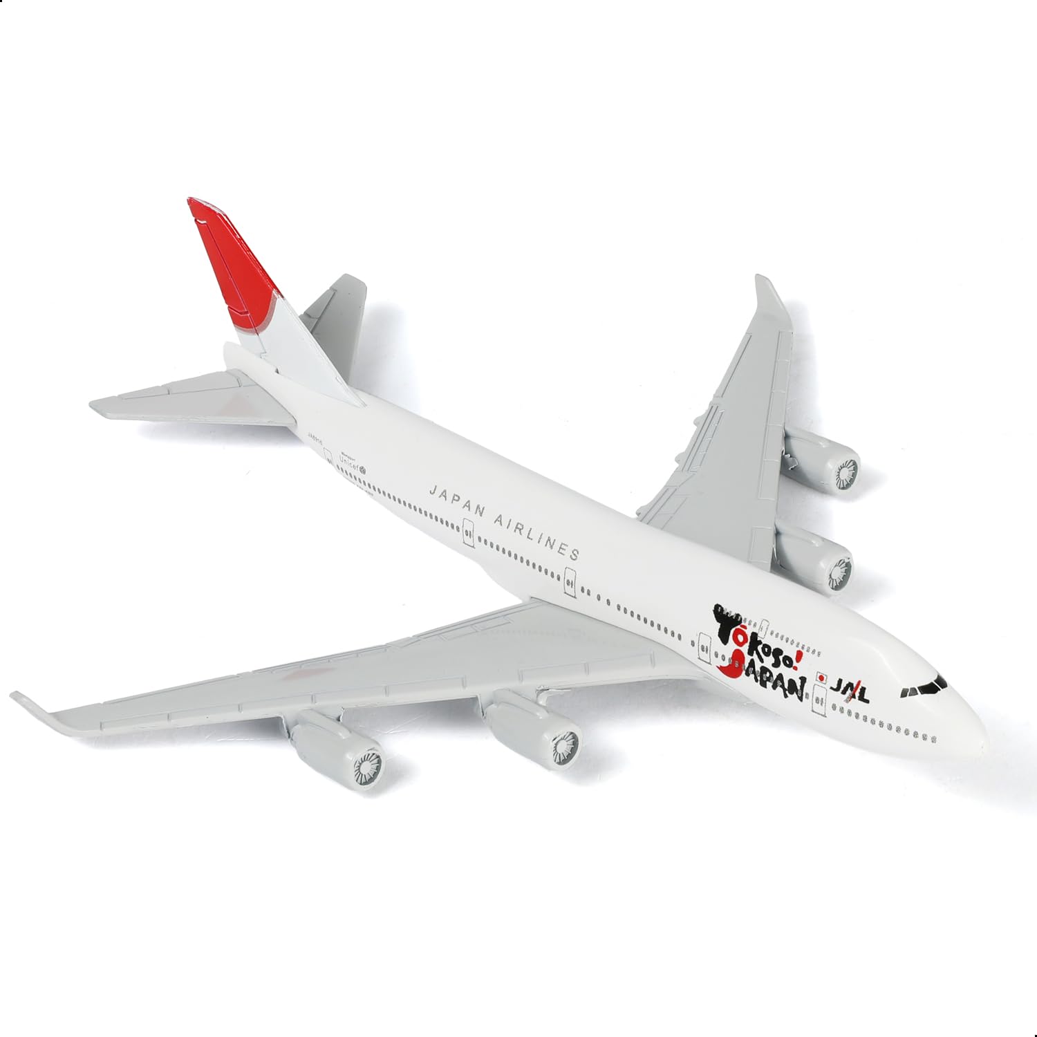 Amazon | QIYUMOKE 1/400 JAL 日本航空 ボーイング747 飛行機モデル